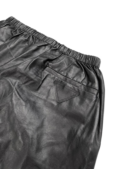 2022 Goat Leather Baggy Pants