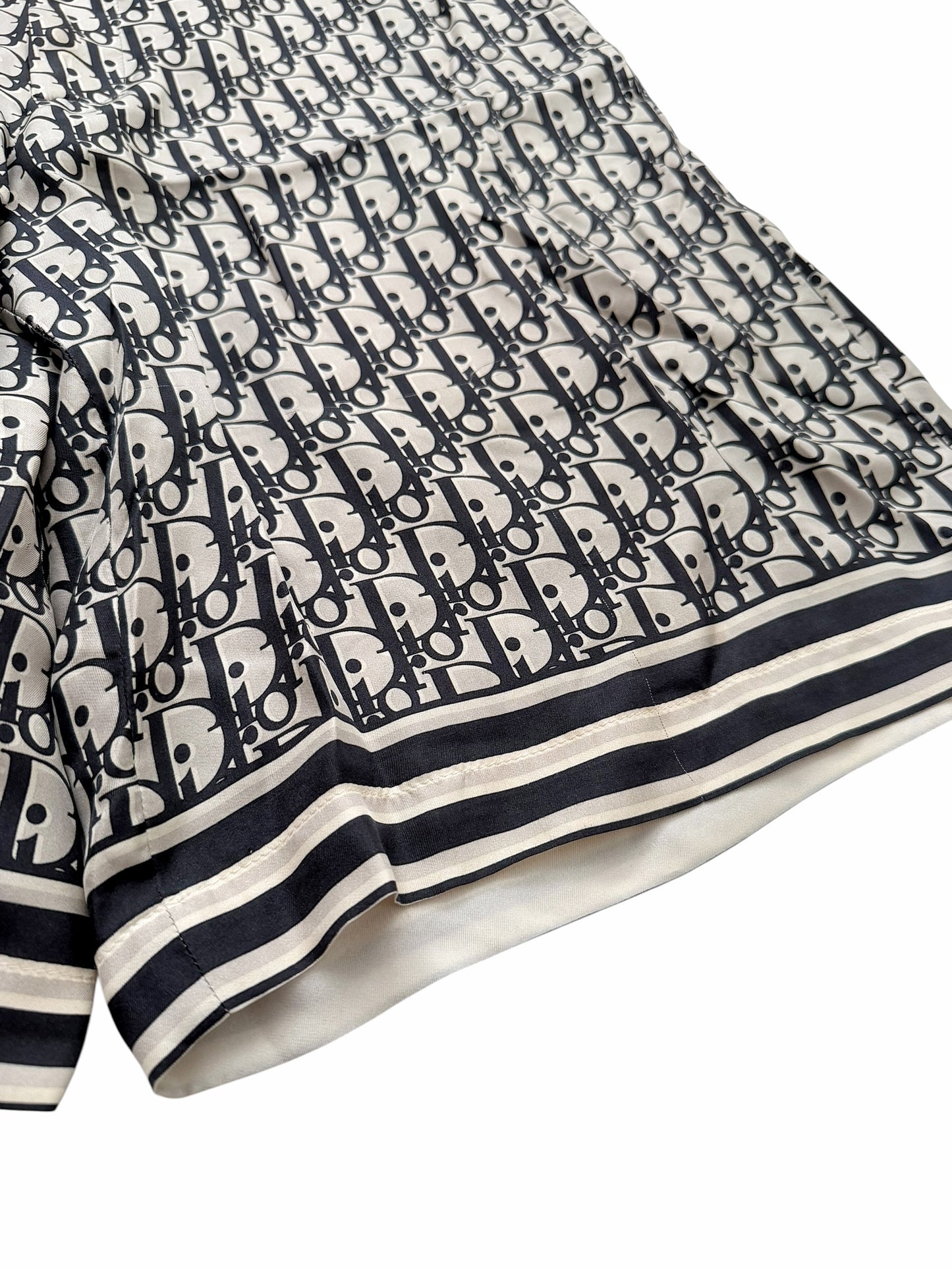 Monogram Trotter Silk Shorts