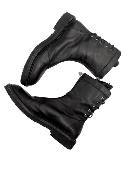 Backlace Front Zip Boot