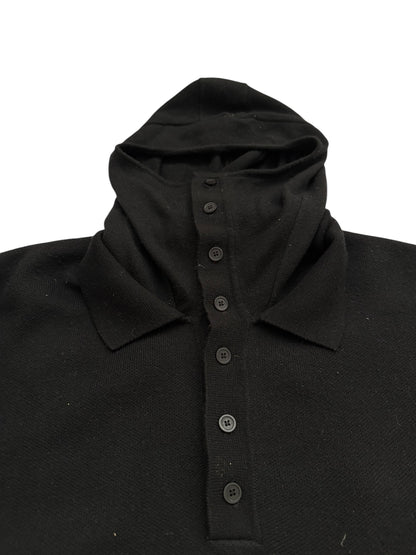 Skully Balaclava Hybrid Knit Heritage Rugby Polo Shirt