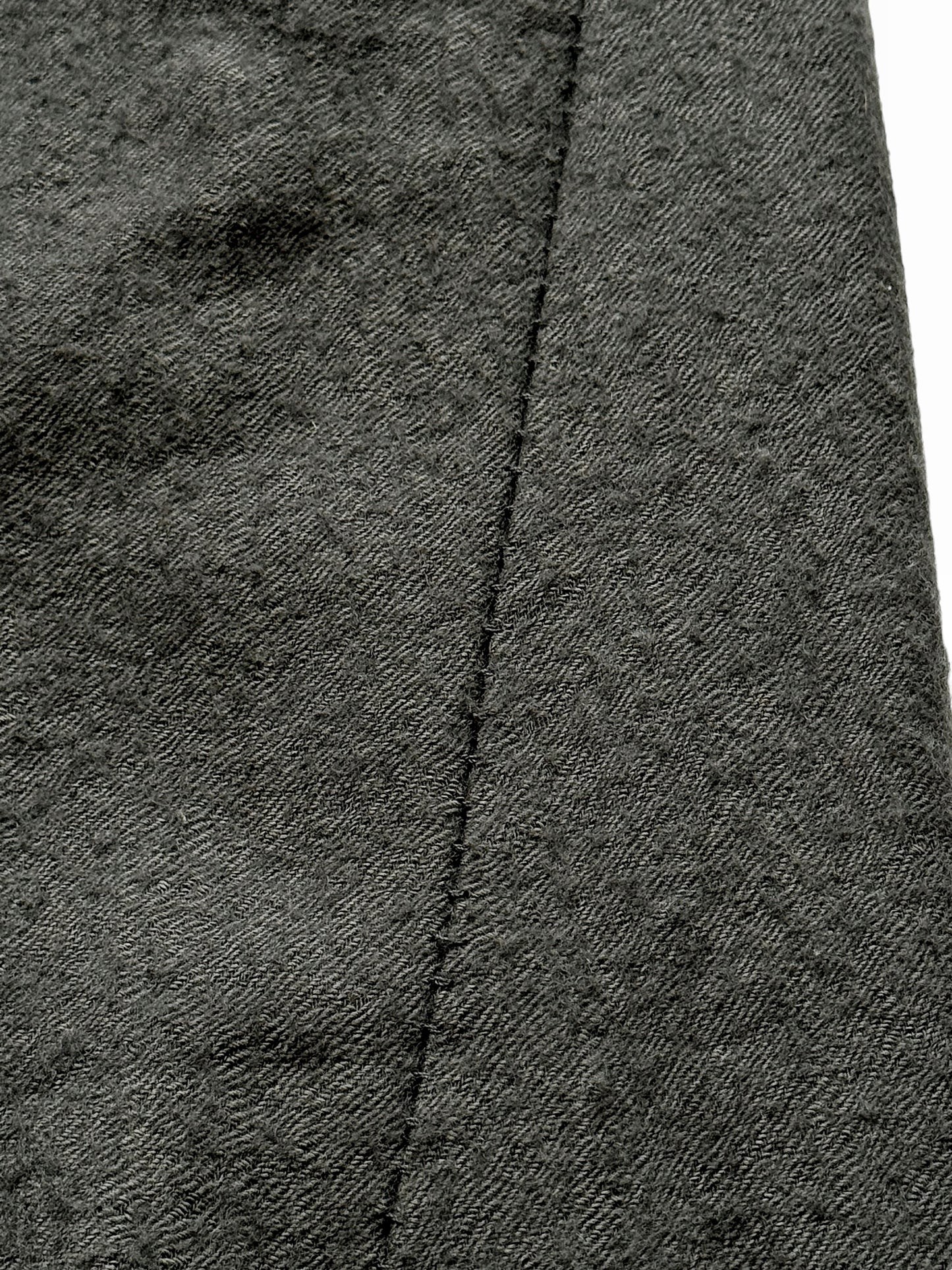 Twisted Overlock Wool Trouser