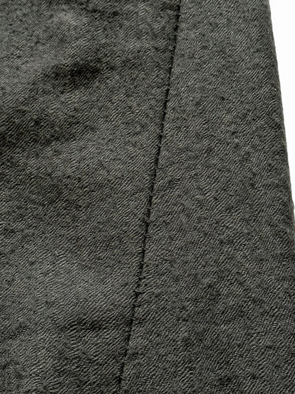 Twisted Overlock Wool Trouser