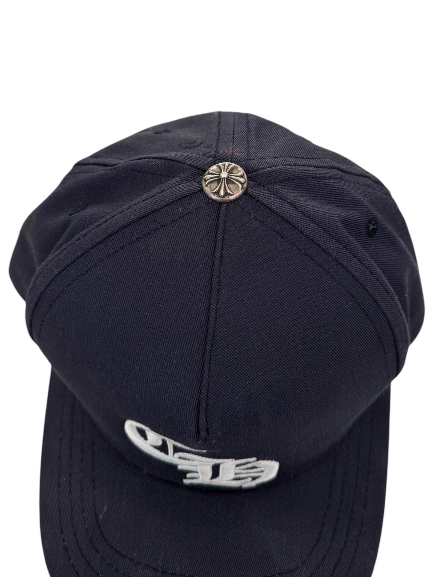 Navy CH Embroidered SnapBack Hat