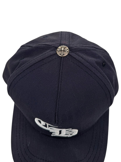 Navy CH Embroidered SnapBack Hat