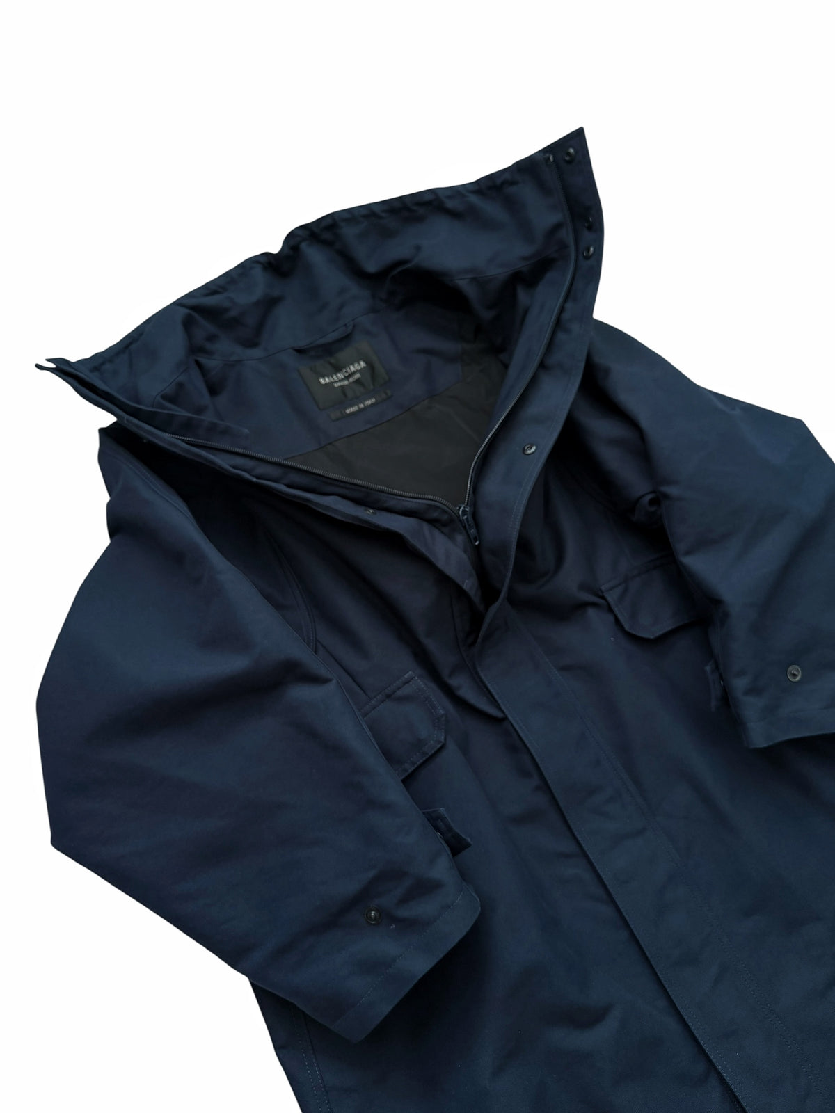 2024 Maxi Swing Parka Navy