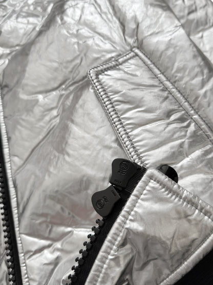 Metallic Backzip Bomber