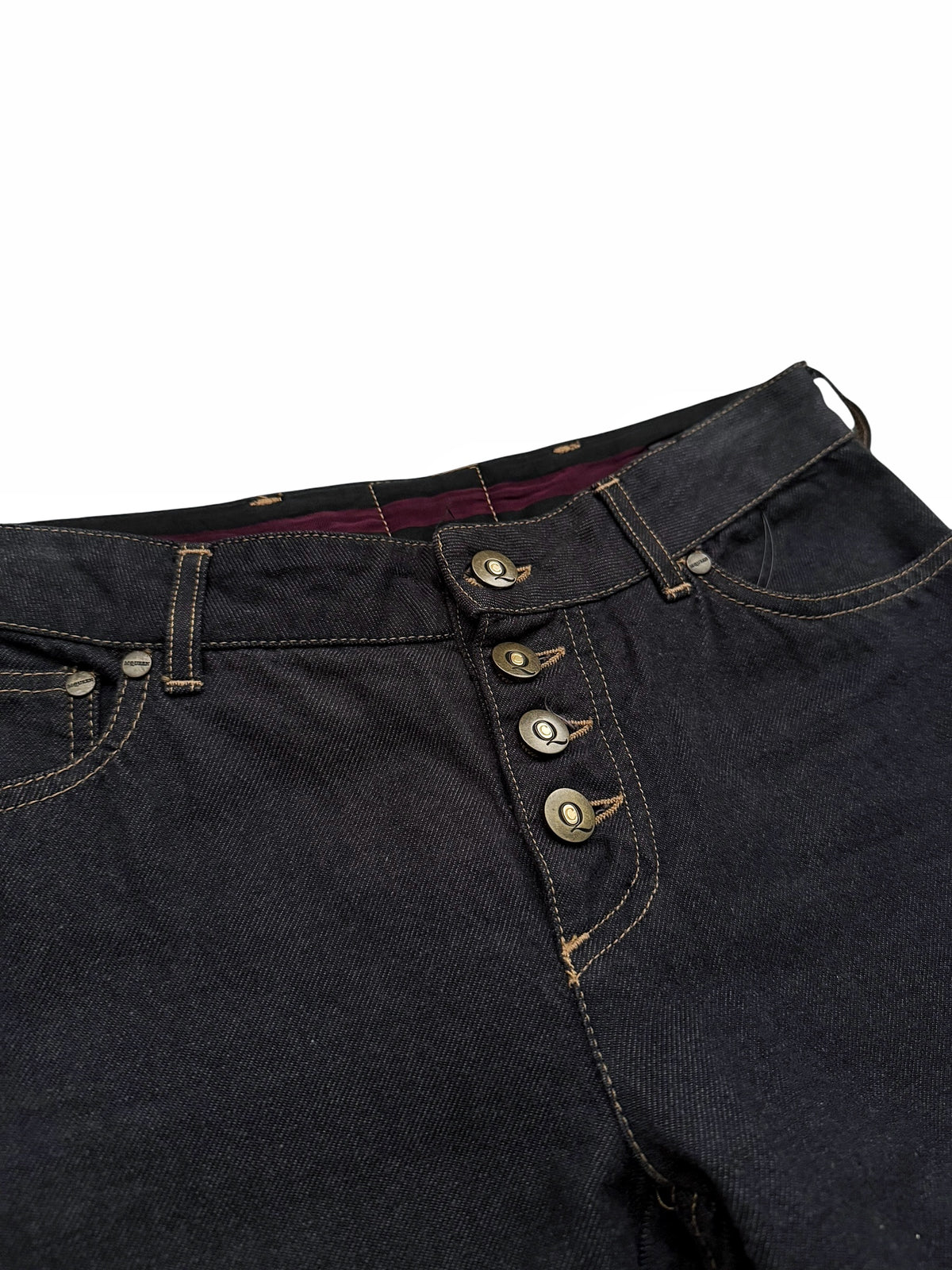 2002 Supercalifragilisticexpialidocious Lace Denim Flare Pants