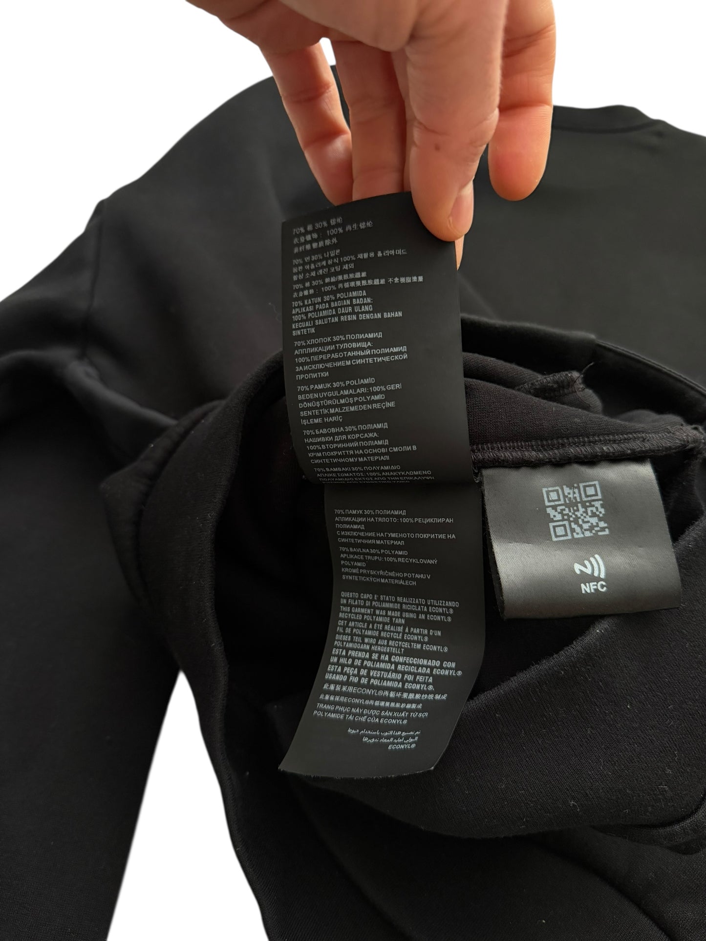 2022 Triangle Badge Hybrid Crewneck