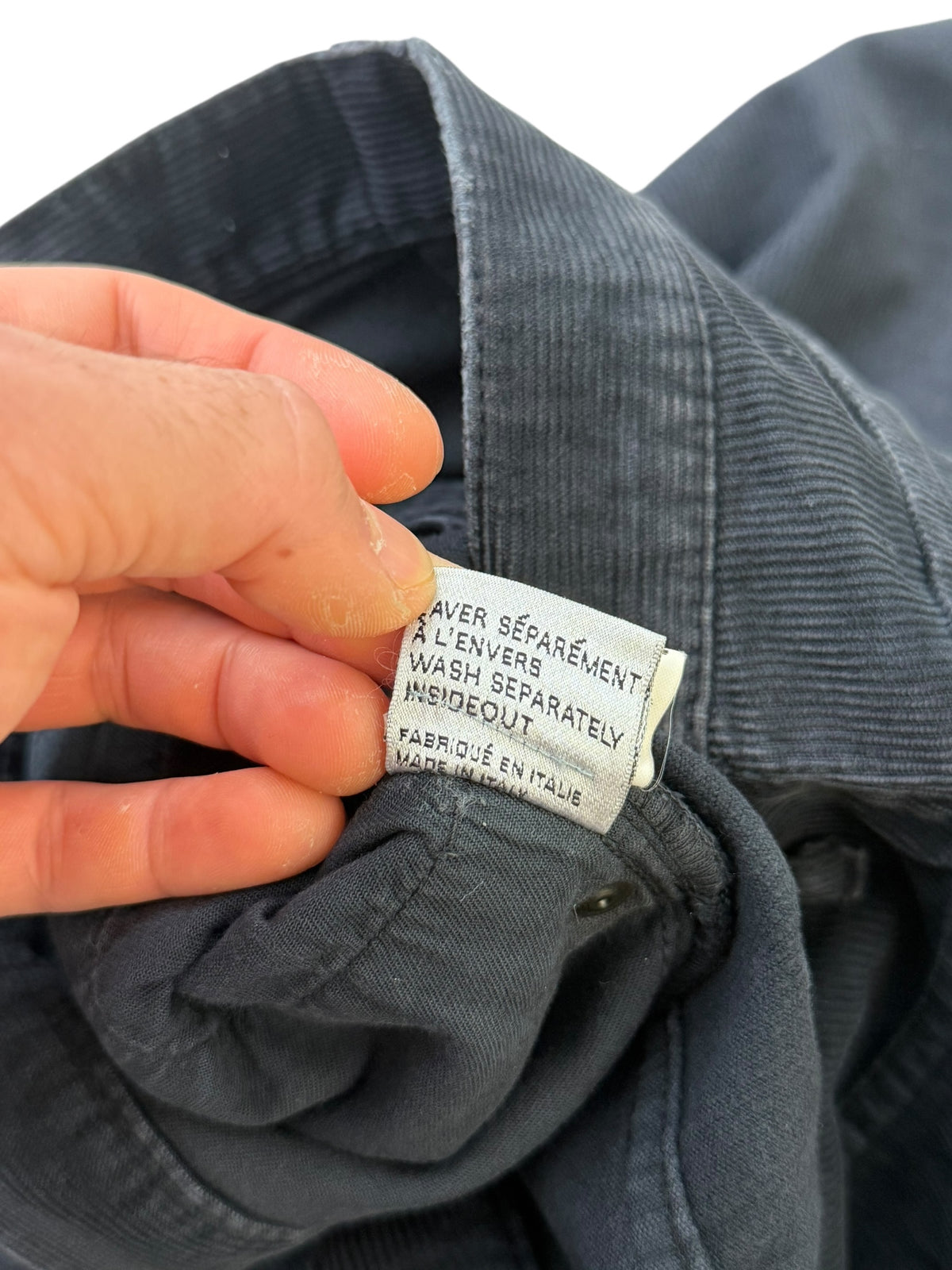 2005 Corduroy Long Stack Faded Pants