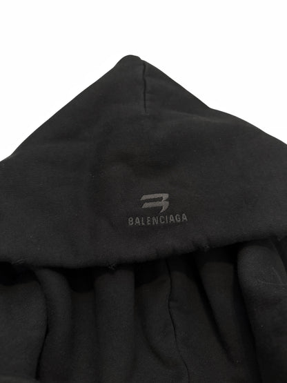 Heavy Cotton Fleece Hooded Bomber