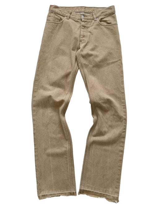 2000’s Sand Classic Raw Denim Cut