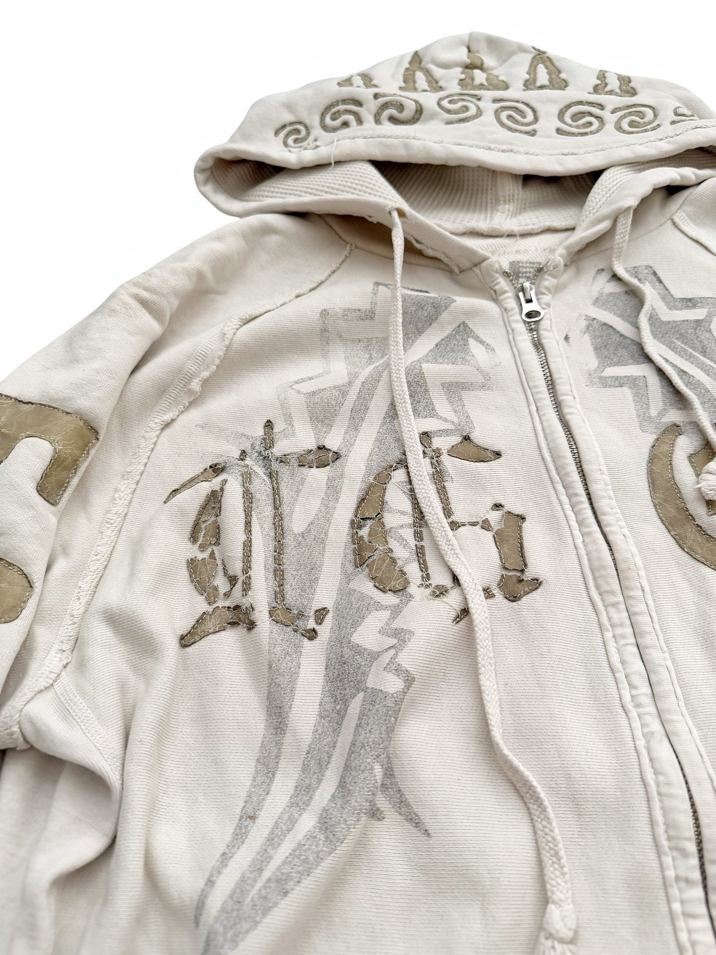 2000’s Patchwork Zip Earth Hoodie
