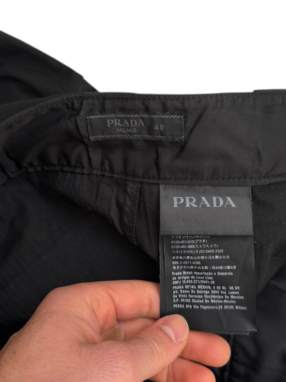 Re-Nylon Triangle Badge Logo Trouser