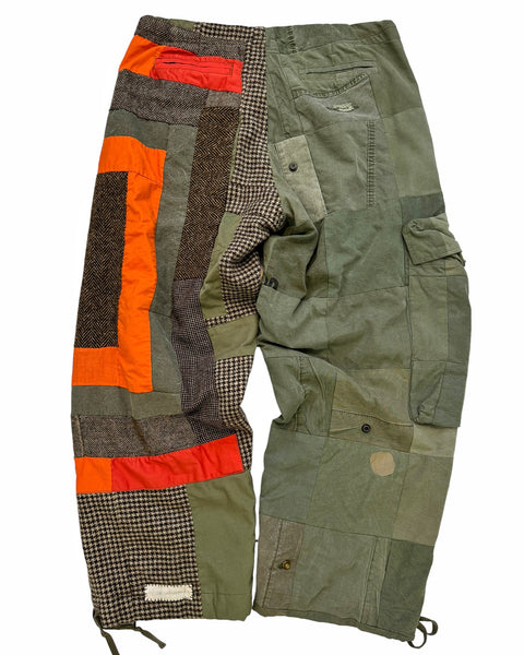 x Gee’s Bend Quilted Baggy Cargos