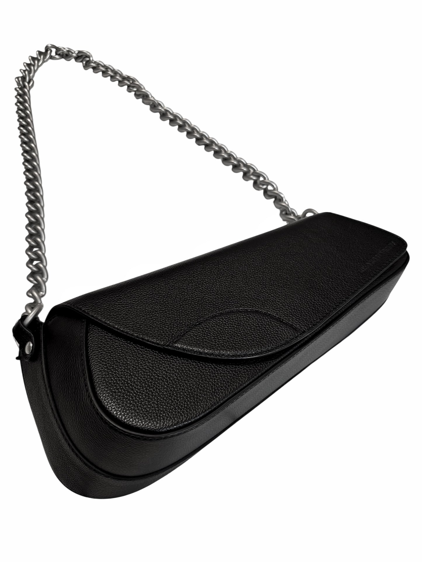 Large Chain Leather Trivia Bag (DSM)