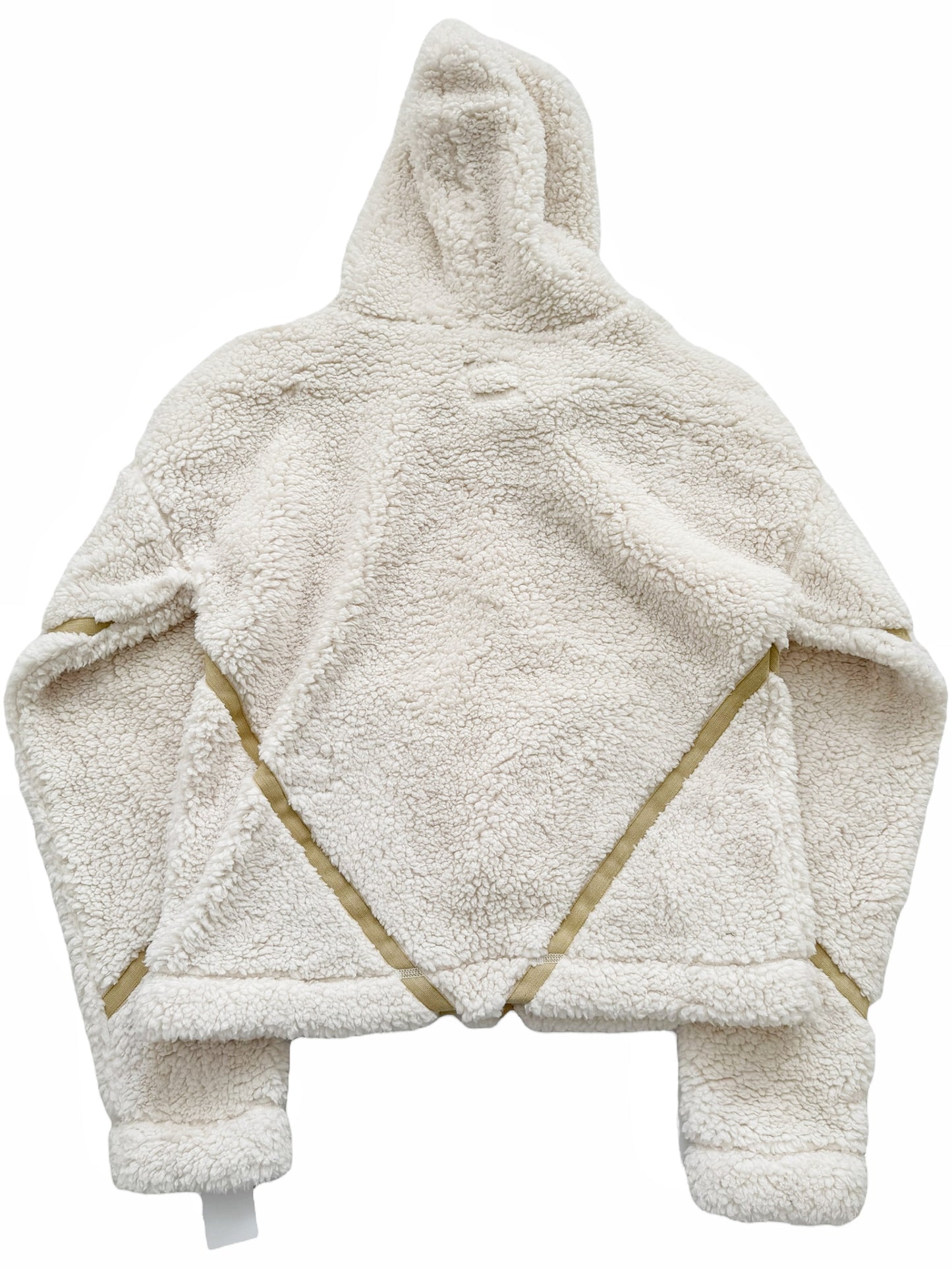 Faux Sherpa Fleece Oversized Hoodie