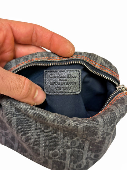 “Flight” Black Trotter Monogram Small Pouch