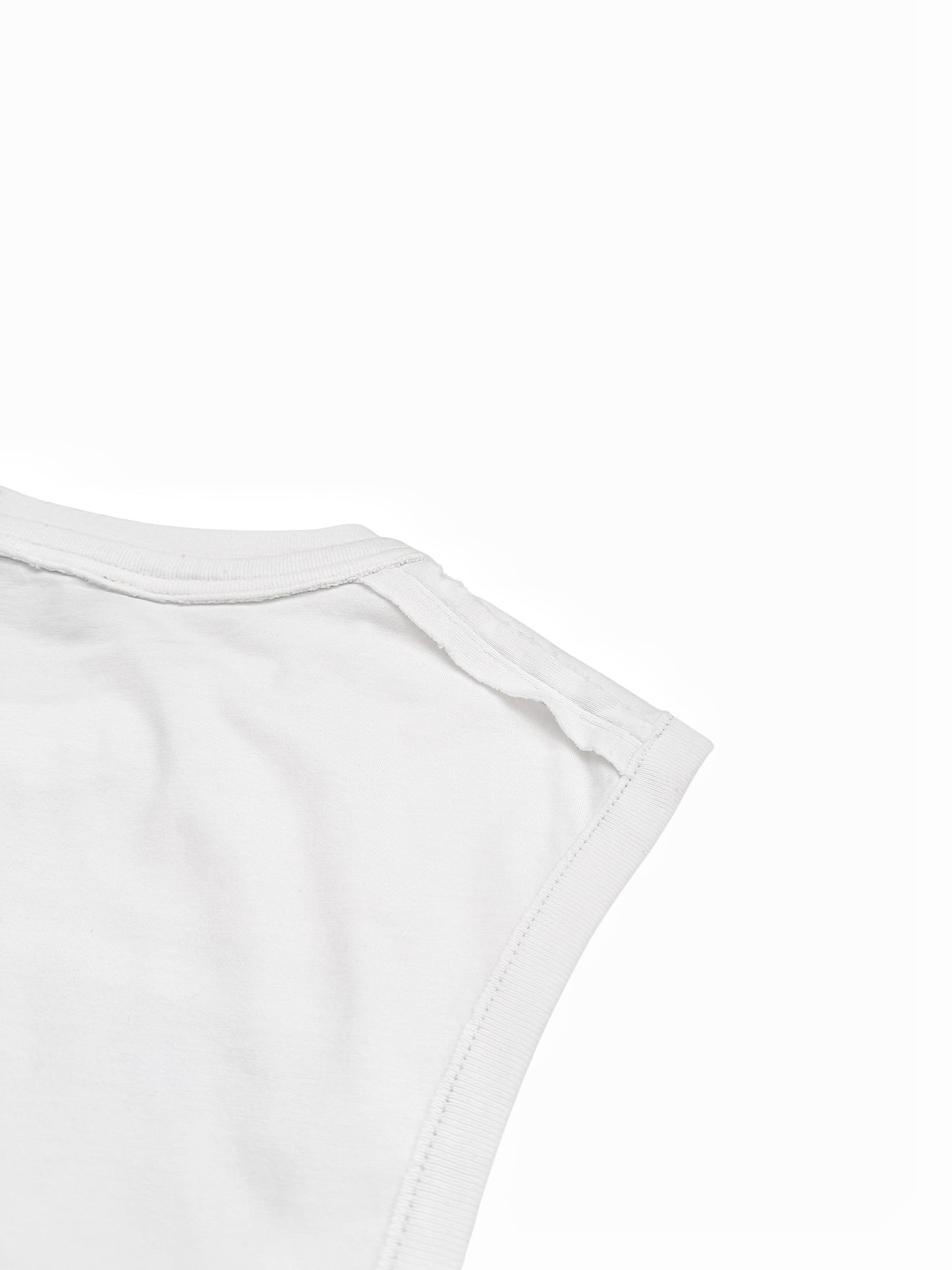 Green Graphic Bob Marley Layered Thermal Tank Tee