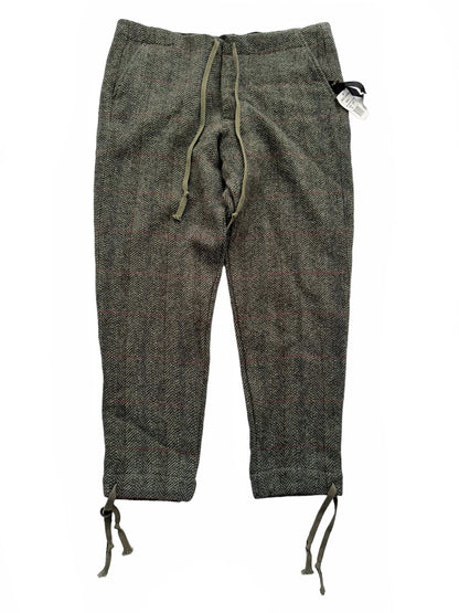 Army Windowpane Wool Trouser