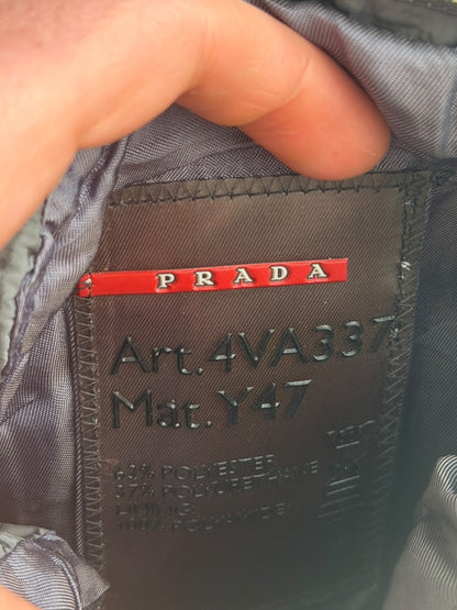 1999 White Nylon Crossbody Bag