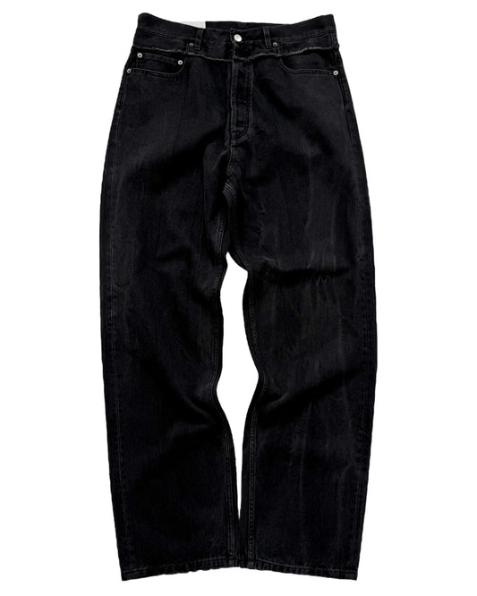 Baggy Cummerbund Hybrid Denim