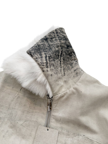 Limited Hide Degraded Fur Jacket