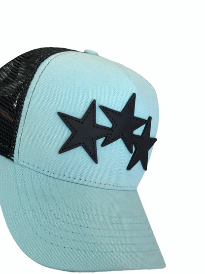 Leather Star Patch Hat