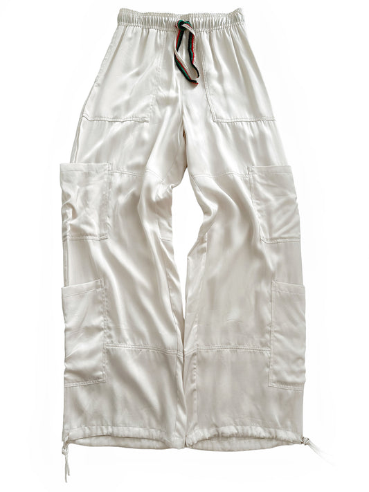 “Spirit” Satin Cargo Pants