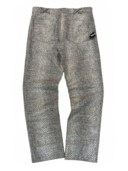AW2001 Synthetic Snakeskin Mohair Trousers