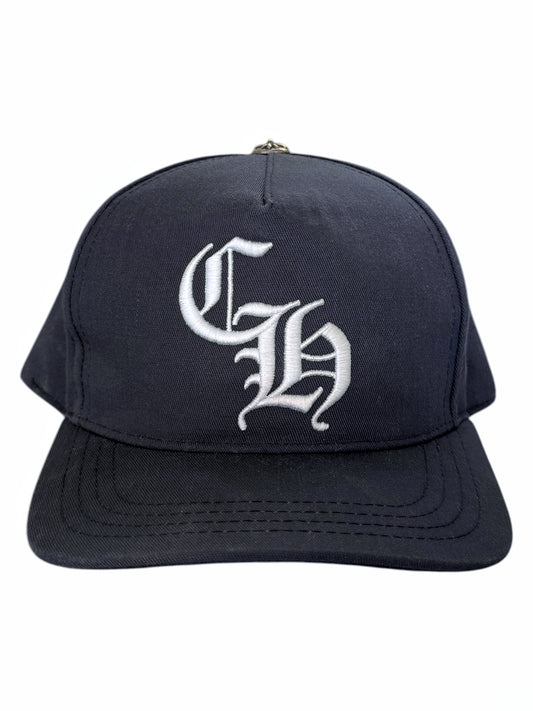 Navy CH Embroidered SnapBack Hat