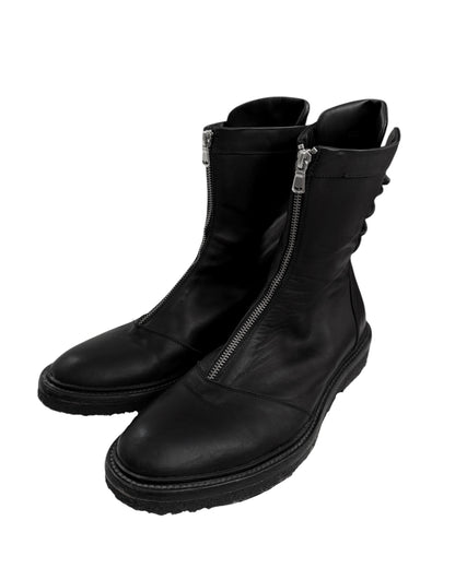 Backlace Front Zip Boot