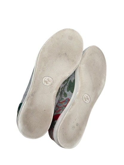 Glitter Bling Tian Bird Flat Shoes