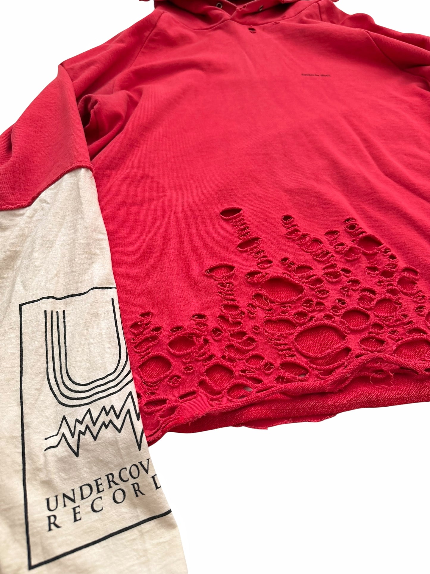 2006 “T” Wahnfrieden Klaus Distressed Patchwork Hoodie