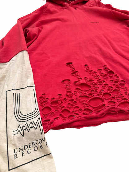 2006 “T” Wahnfrieden Klaus Distressed Patchwork Hoodie