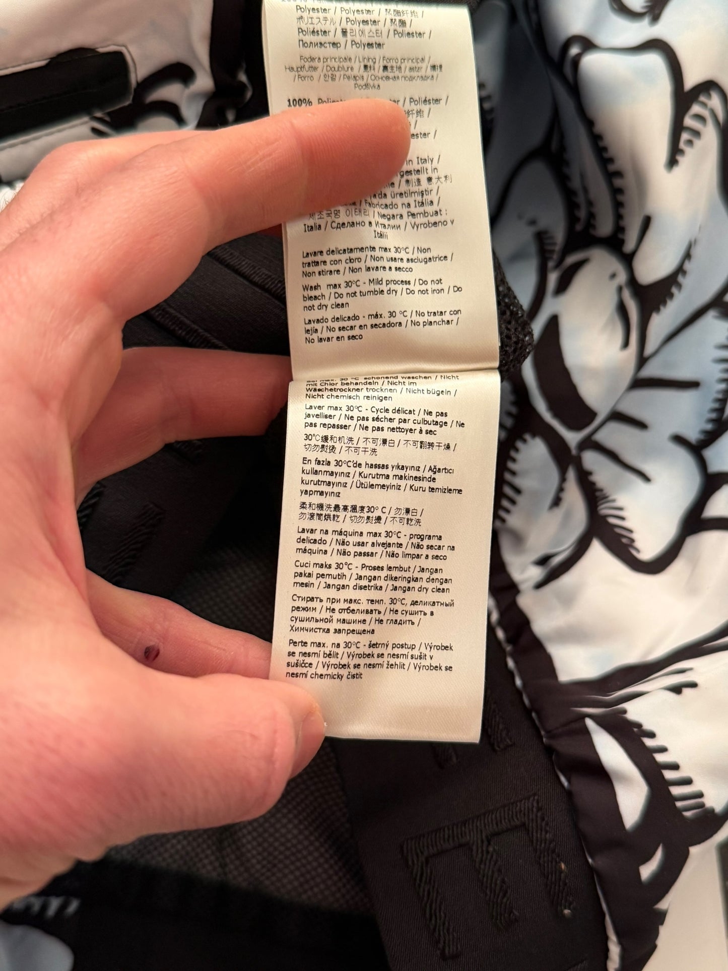 x Joshua Vides Flower Sketch Windbreakee