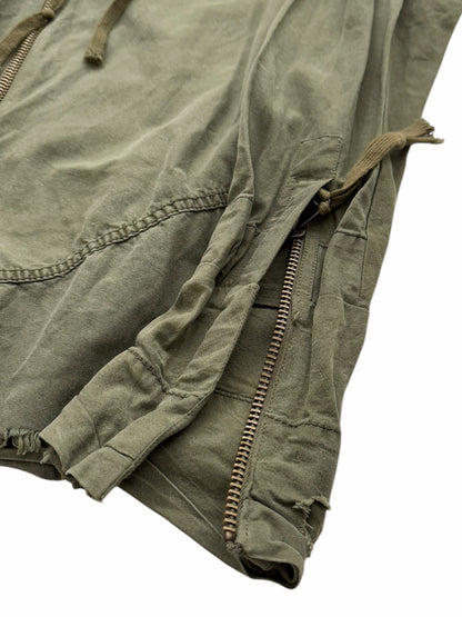 2018 Reconstructed Army Tent Shirt Jacket