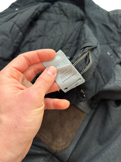 FW15 Slave Waxed Hybrid Cargo Pony Jacket