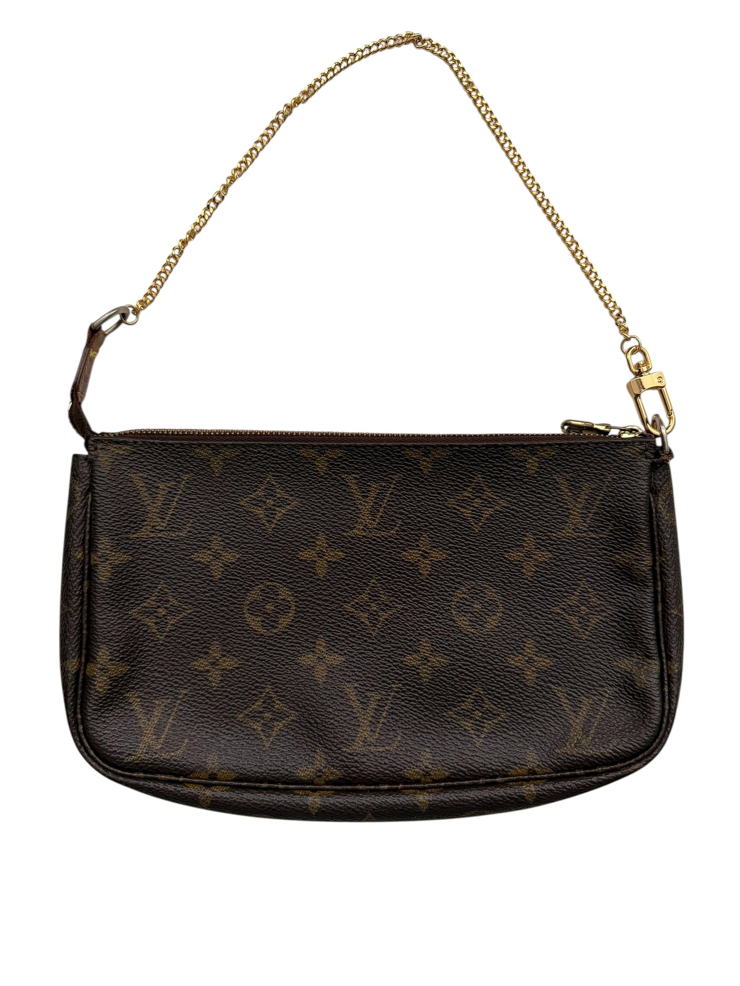 Monogram LV Chain Pochette Bag
