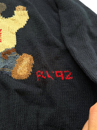 1992 Polo Bear Navy Sweater