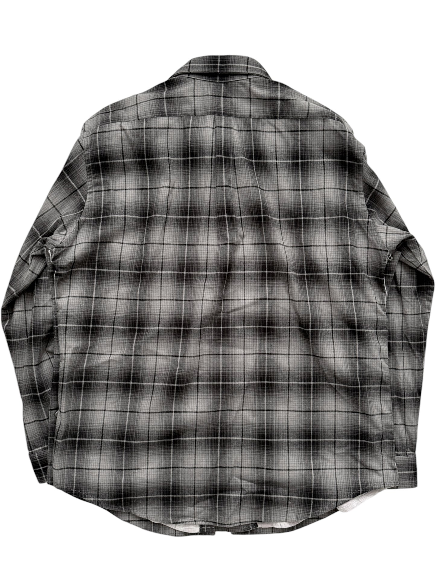 Snap Off Heavy Flannel Shirt