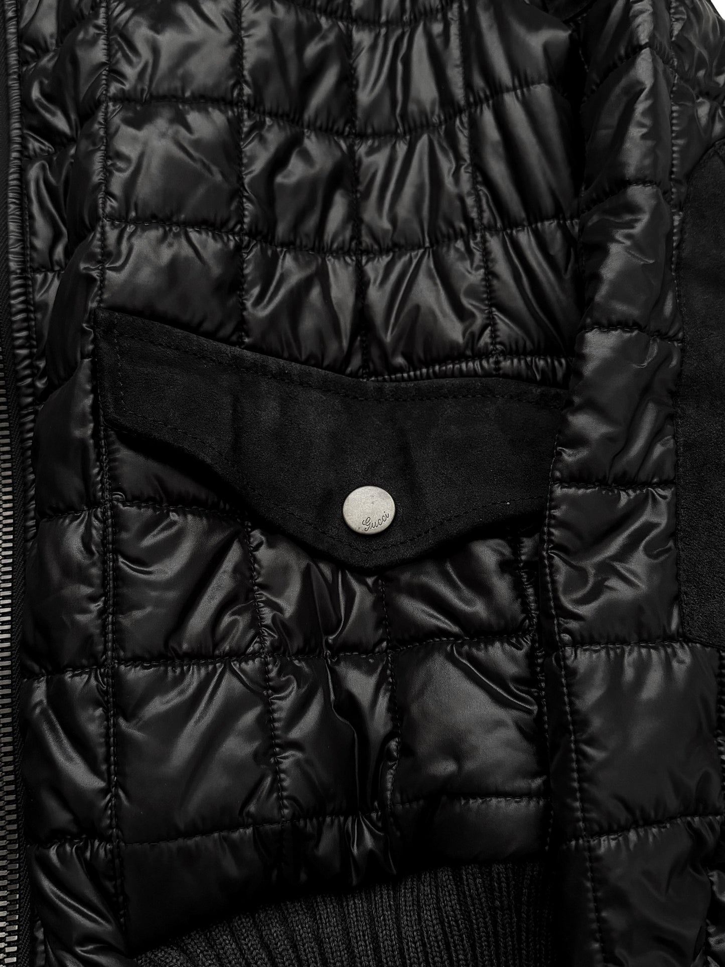2000’s Tom Ford Hunting Paneled Quilted Bomber
