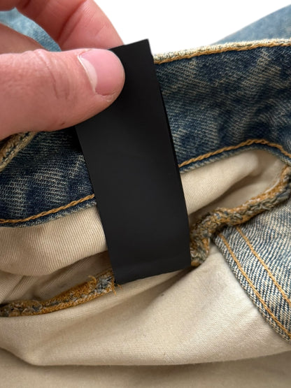 Big Daddy Baggy Denim Shred Jean Shorts