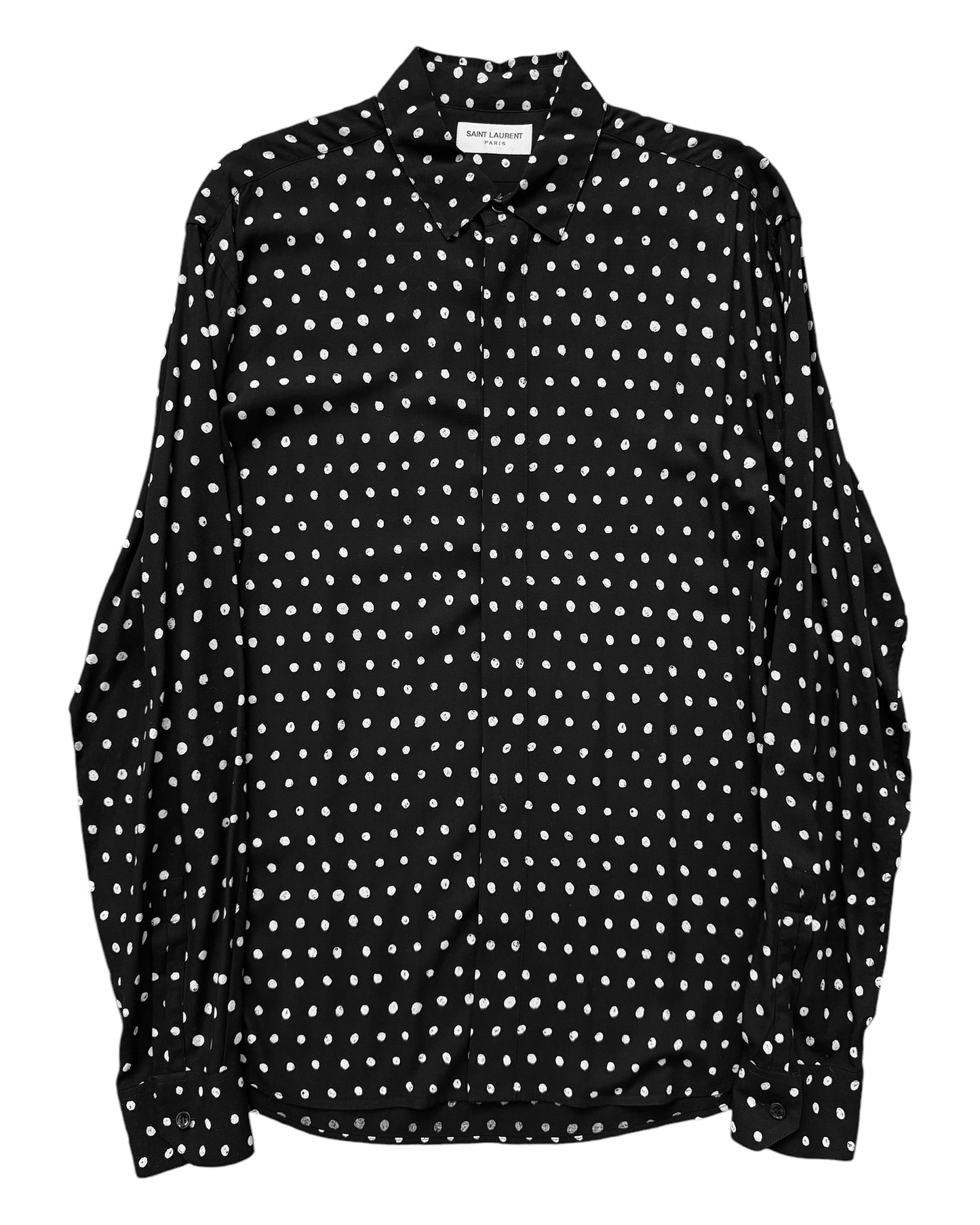 2016 Polka Dot Rayon Shirt