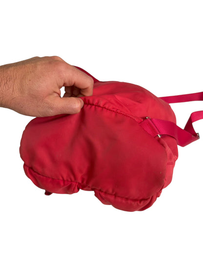 2000’s Red Nylon Rucksack Backpack