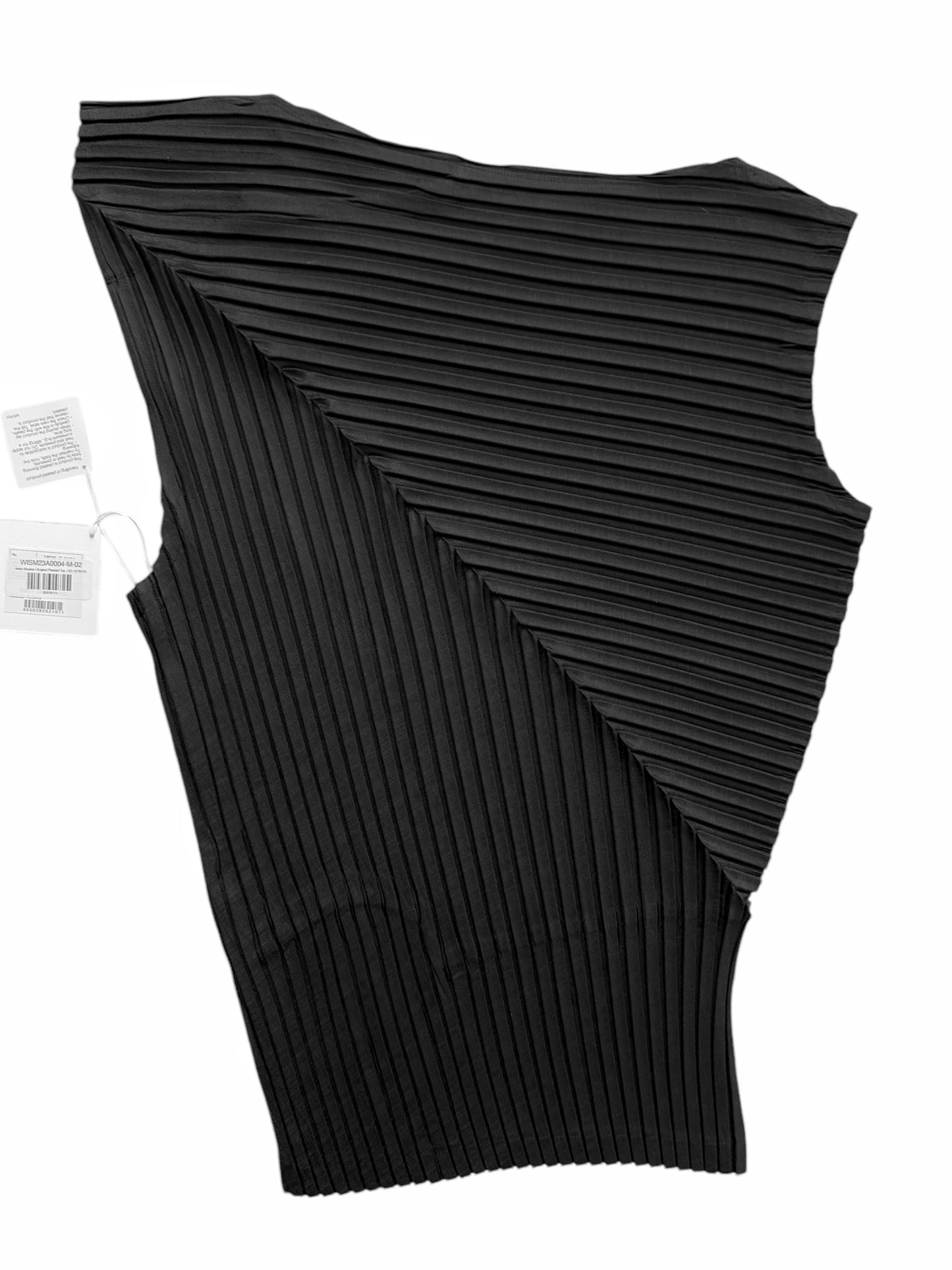 Angled Pleated Top