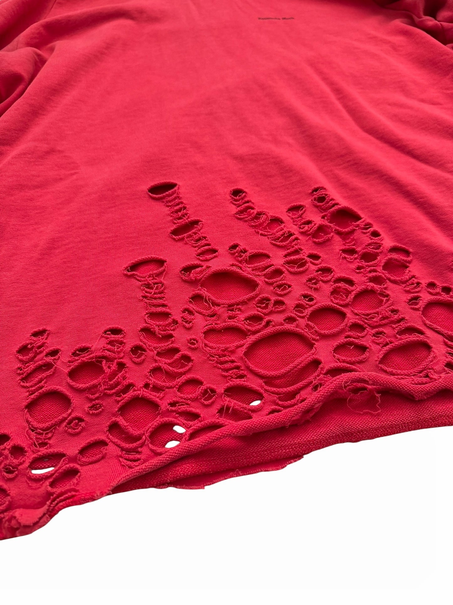 2006 “T” Wahnfrieden Klaus Distressed Patchwork Hoodie