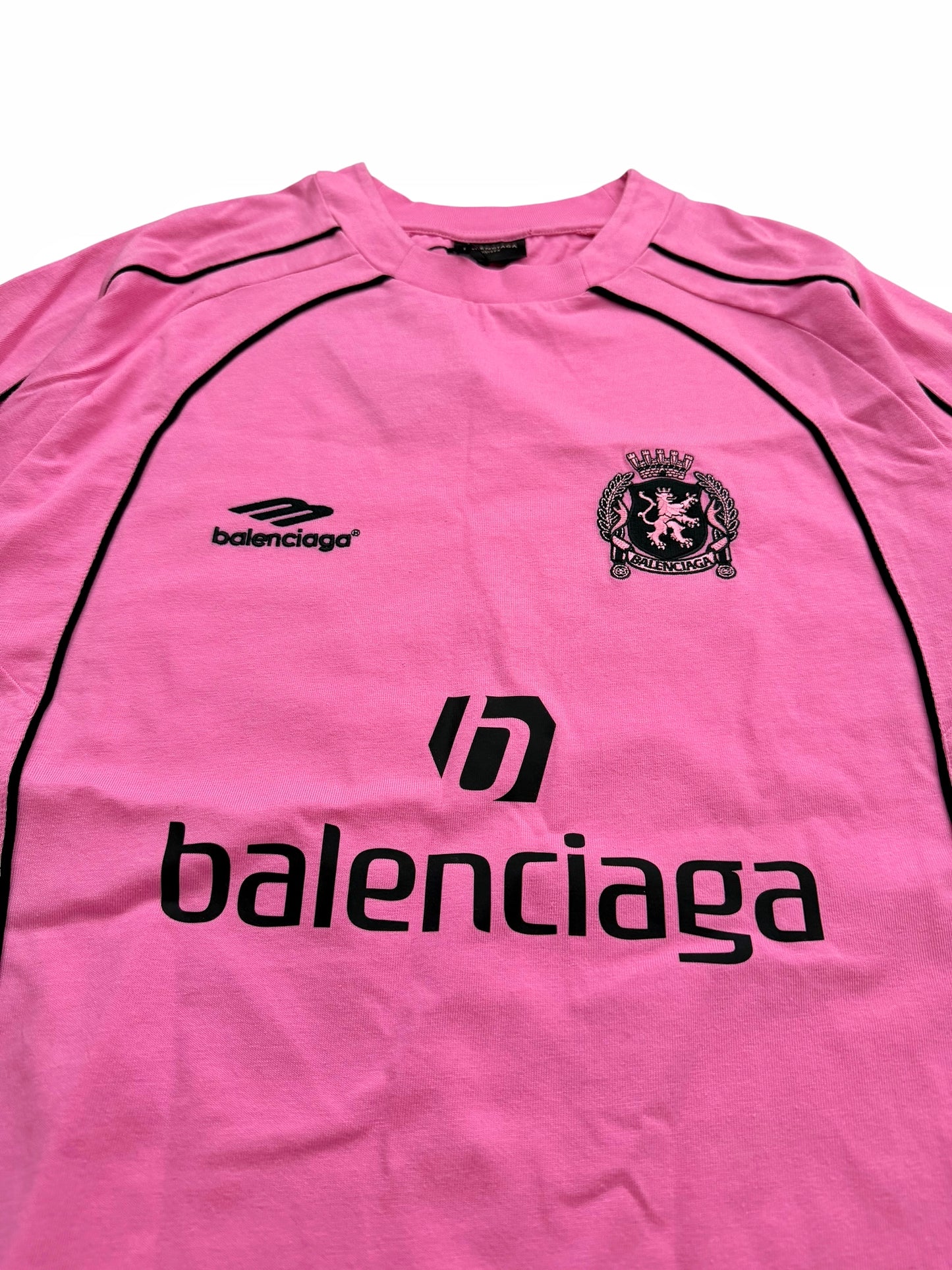 2023 Pink Oversized Soccer Jersey Paris Shirt