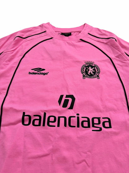 2023 Pink Oversized Soccer Jersey Paris Shirt