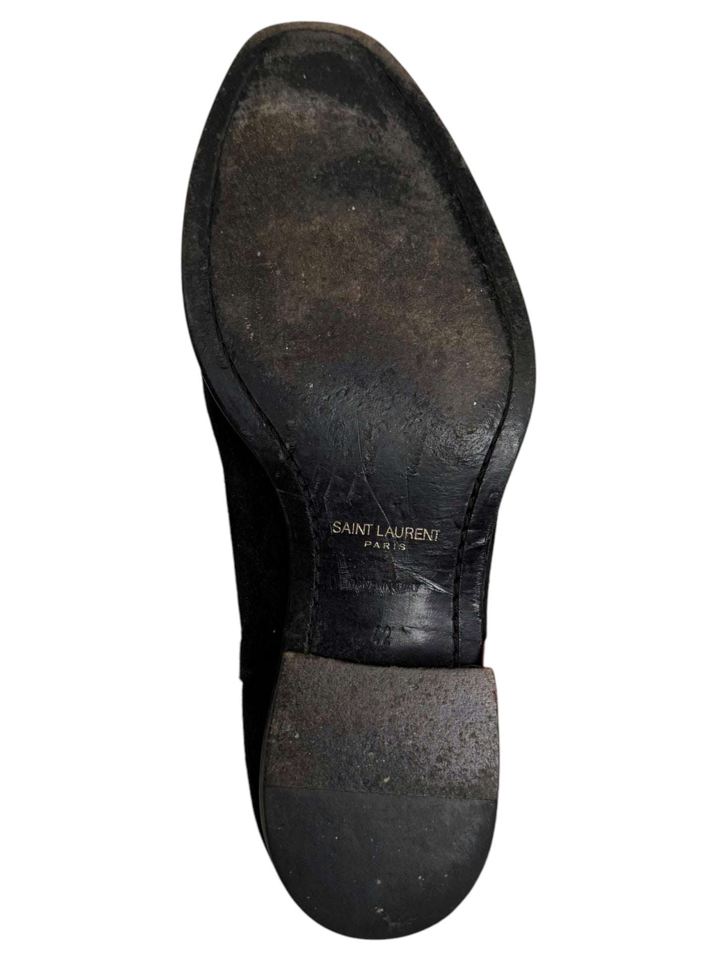 Suede Wyatt Chelsea Black Boot