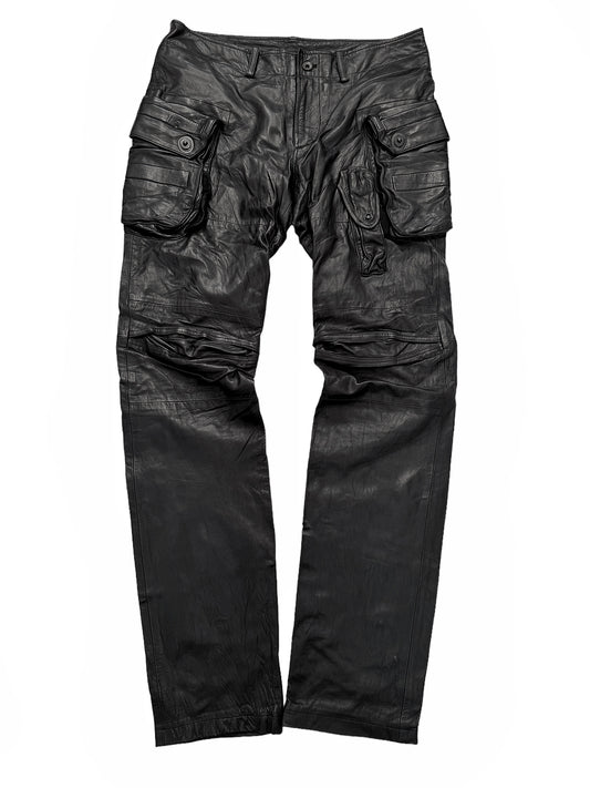 2010 goth_ik Lambskin Leather Gasmask Cargo